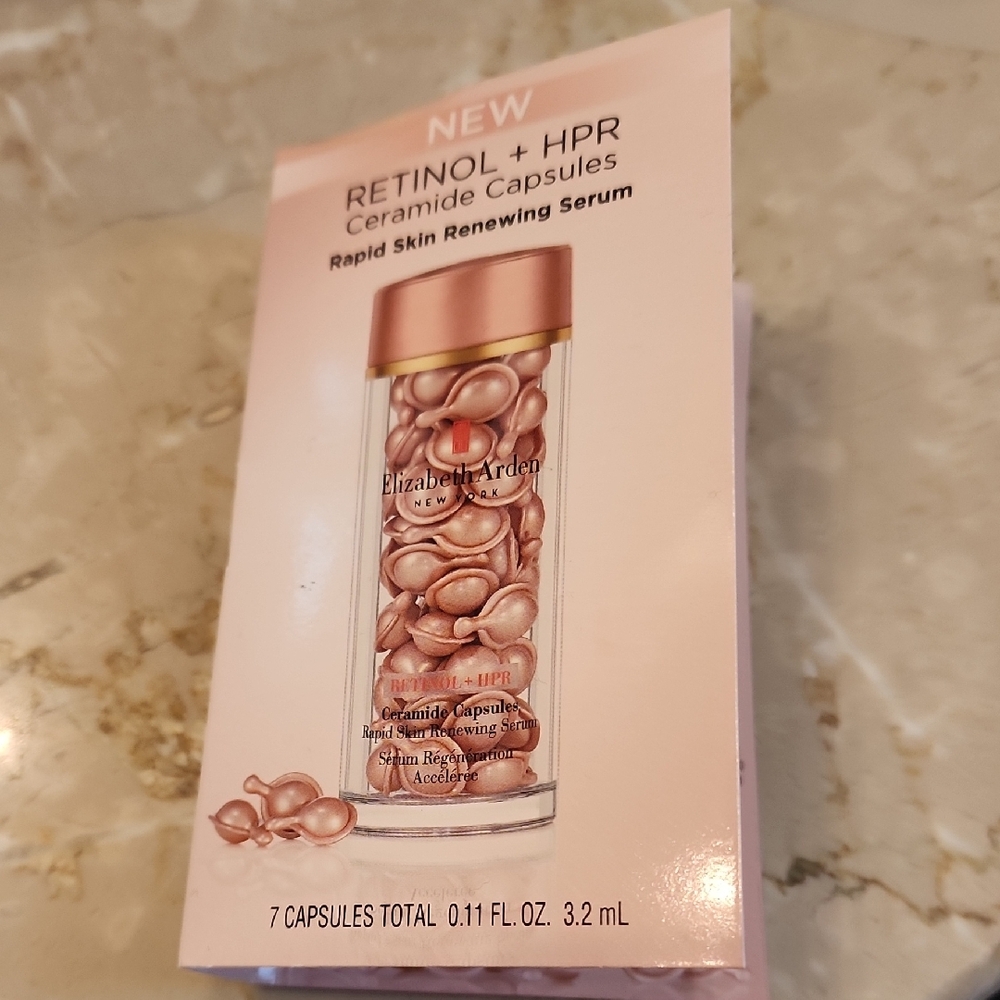 Elizabeth Arden Ceramide Capsules - Gold and Pink Hues-7capsules.Mini size
